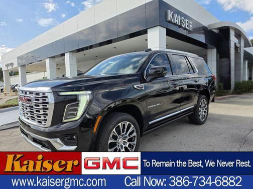 Onyx Black 2026 GMC Yukon Denali