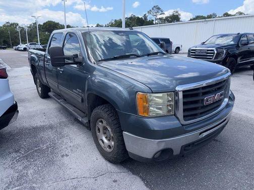 Stealth Gray Metallic 2008 GMC Sierra 2500 SLT H/D Crew Cab