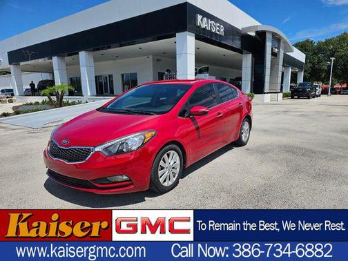 Crimson Red 2015 Kia Forte EX