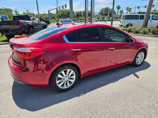Crimson Red 2015 Kia Forte EX