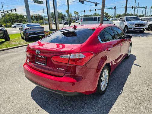 Crimson Red 2015 Kia Forte EX