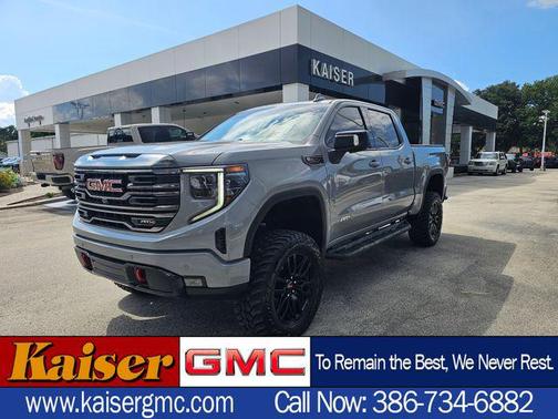 Thunderstorm Gray 2024 GMC Sierra 1500 AT4 Truck