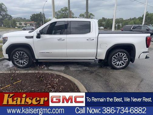 White Frost Tricoat 2024 GMC Sierra 1500 Denali Ultimate