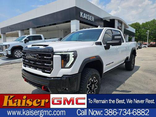 Summit White 2026 GMC Sierra 2500 AT4X