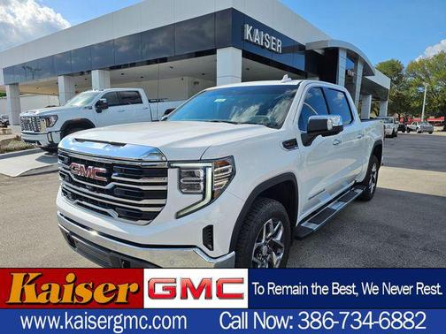 Summit White 2026 GMC Sierra 1500 SLT Truck