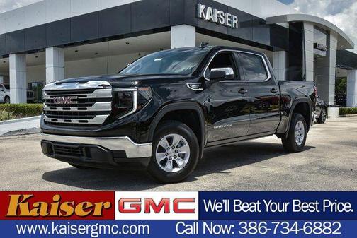 Onyx Black 2025 GMC Sierra 1500 SLE Truck
