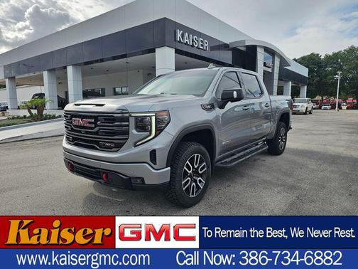 Sterling Metallic 2023 GMC Sierra 1500 AT4