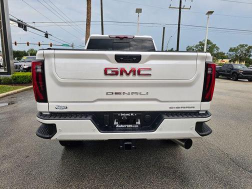 White Frost Tricoat 2025 GMC Sierra 2500 Denali