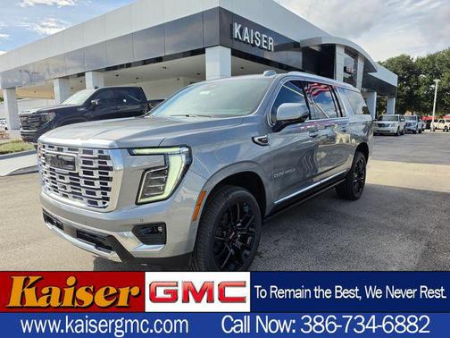 Sterling Metallic 2026 GMC Yukon XL Denali SUV