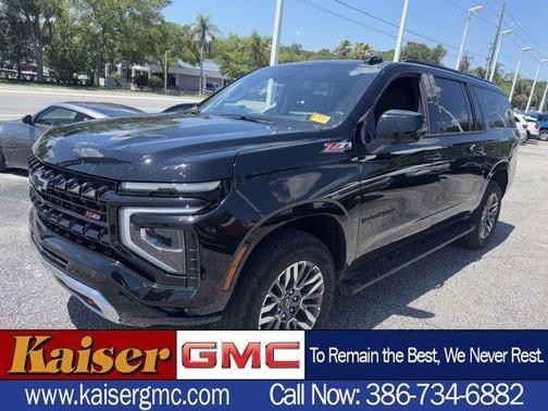 Black 2025 Chevrolet Suburban 4WD Z71 SUV