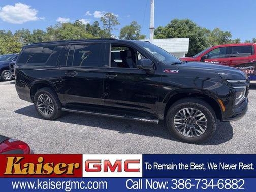 Black 2025 Chevrolet Suburban 4WD Z71