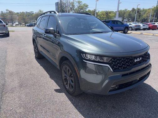 Aruba Green 2023 Kia Sorento EX