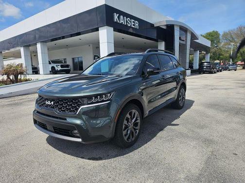 Aruba Green 2023 Kia Sorento EX