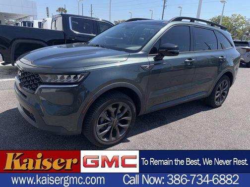 Aruba Green 2023 Kia Sorento EX