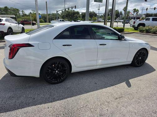 Summit White 2021 Cadillac CT4 Premium Luxury