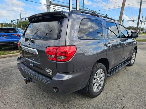Magnetic Gray Metallic 2012 Toyota Sequoia Limited