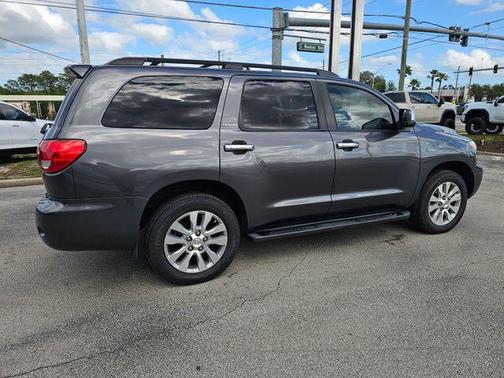 Magnetic Gray Metallic 2012 Toyota Sequoia Limited