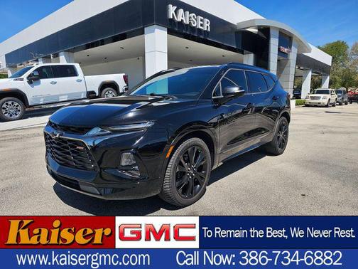 Black 2020 Chevrolet Blazer RS