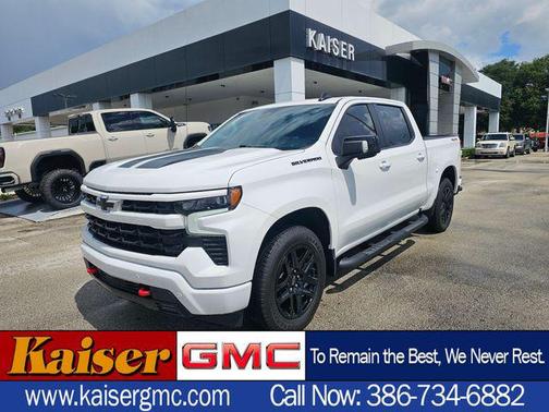 Summit White 2025 Chevrolet Silverado 1500 RST