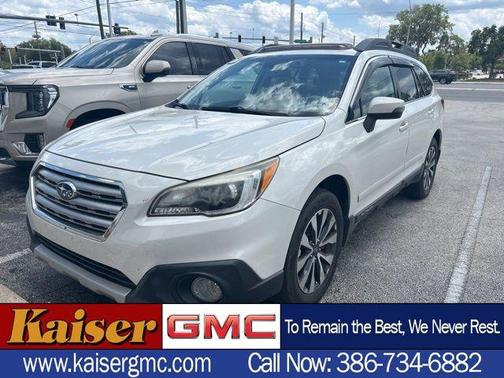 Crystal White Pearl 2015 Subaru Outback 2.5i Limited
