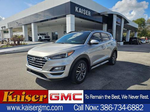 Stellar Silver 2020 Hyundai TUCSON Ultimate