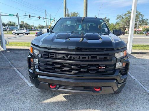 Black 2024 Chevrolet Silverado 1500 Custom Trail Boss