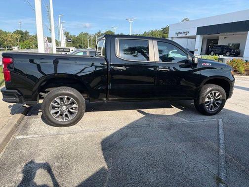 Black 2024 Chevrolet Silverado 1500 Custom Trail Boss