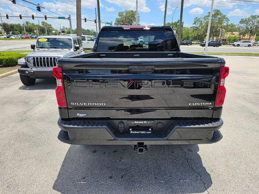 Black 2024 Chevrolet Silverado 1500 Custom Trail Boss