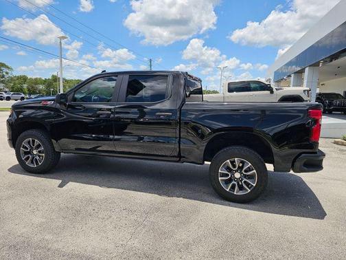 Black 2024 Chevrolet Silverado 1500 Custom Trail Boss