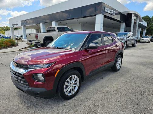 Crimson Metallic 2023 Chevrolet Trailblazer LS