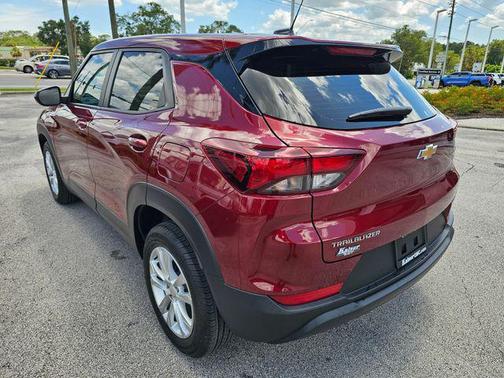 Crimson Metallic 2023 Chevrolet Trailblazer LS