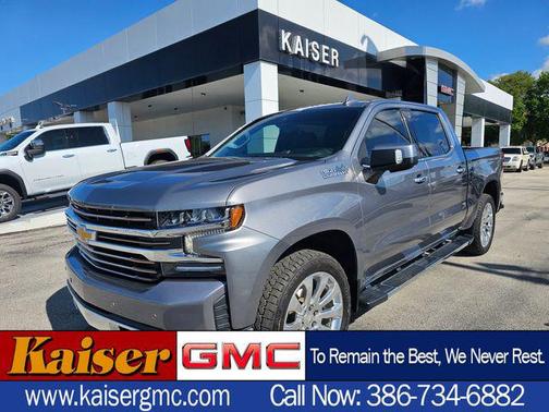 Satin Steel Metallic 2022 Chevrolet Silverado 1500 Limited High Country Truck