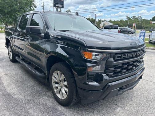 Black 2024 Chevrolet Silverado 1500 Custom