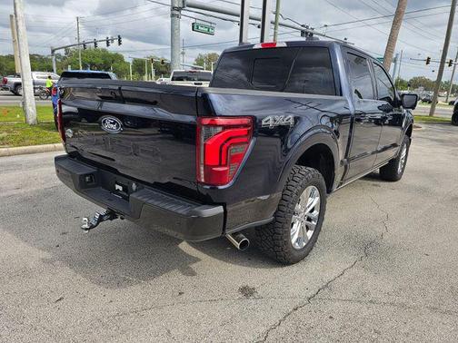 Antimatter Blue Metallic 2024 Ford F-150 King Ranch