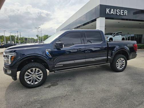 Antimatter Blue Metallic 2024 Ford F-150 King Ranch