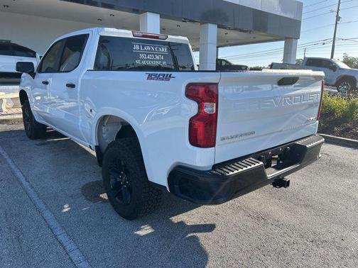 Summit White 2025 Chevrolet Silverado 1500 Custom Trail Boss