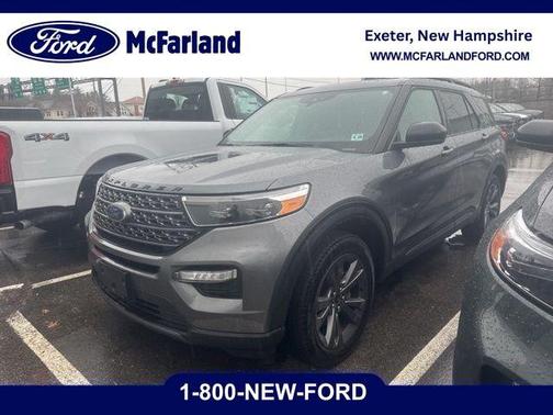 Carbonized Gray Metallic 2022 Ford Explorer XLT