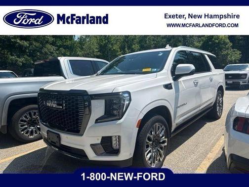 White Frost Tricoat 2023 GMC Yukon XL Denali Ultimate