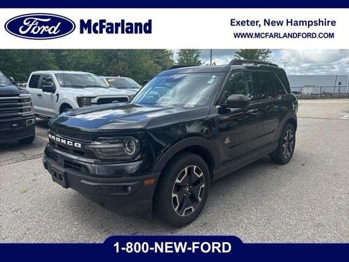 Shadow Black 2021 Ford Bronco Sport Outer Banks