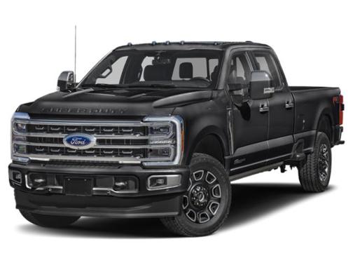 Agate Black Metallic 2024 Ford F-350 Platinum