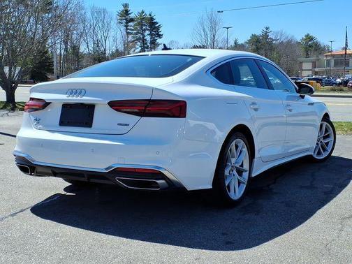 Arkona White 2024 Audi A5 Sportback 45 S Line Premium Plus