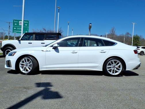 Arkona White 2024 Audi A5 Sportback 45 S Line Premium Plus