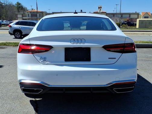 Arkona White 2024 Audi A5 Sportback 45 S Line Premium Plus