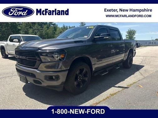 Granite Crystal Metallic Clearcoat 2021 RAM 1500 Big Horn/Lone Star