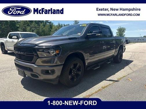 Granite Crystal Metallic Clearcoat 2021 RAM 1500 Big Horn/Lone Star
