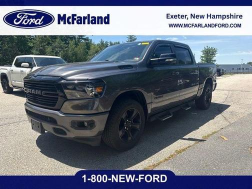 Granite Crystal Metallic Clearcoat 2021 RAM 1500 Big Horn/Lone Star