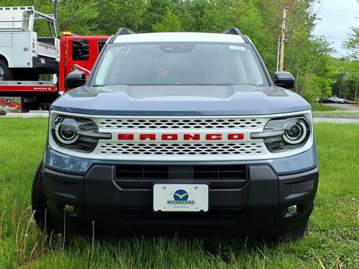 Azure Gray Metallic Tri-Coat 2026 Ford Bronco Sport Heritage