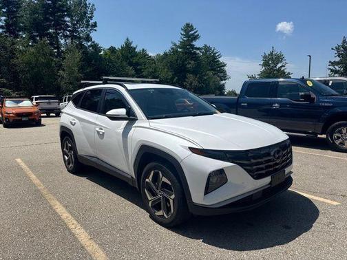 Quartz White 2022 Hyundai TUCSON SEL