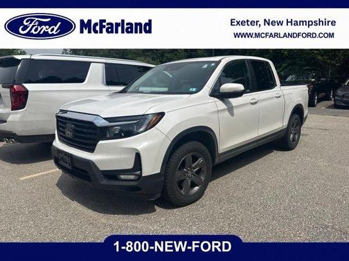Platinum White Pearl 2023 Honda Ridgeline RTL