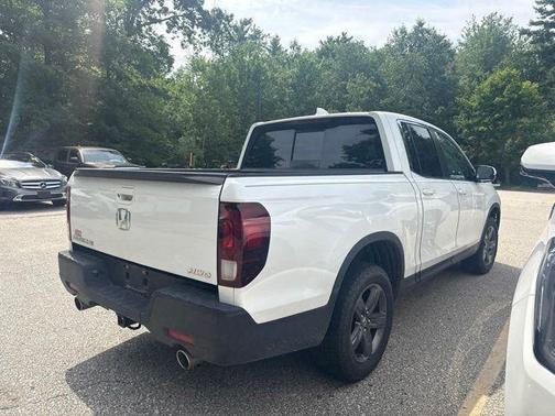 Platinum White Pearl 2023 Honda Ridgeline RTL